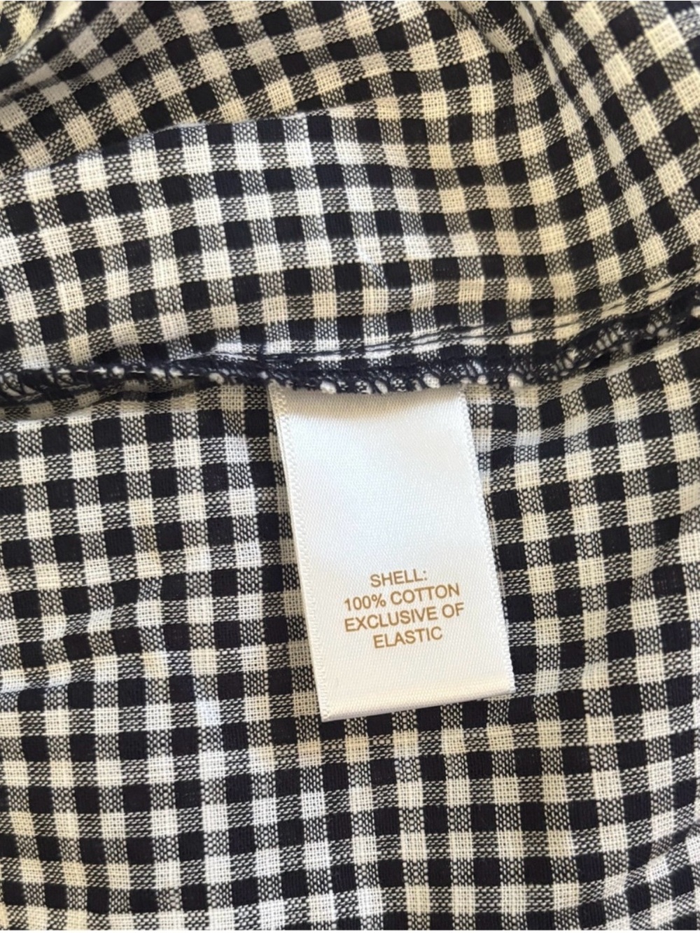 CAROLINE  CONSTAS Black & White Gingham Maxi Dress | Size Small - Picture 7 of 12